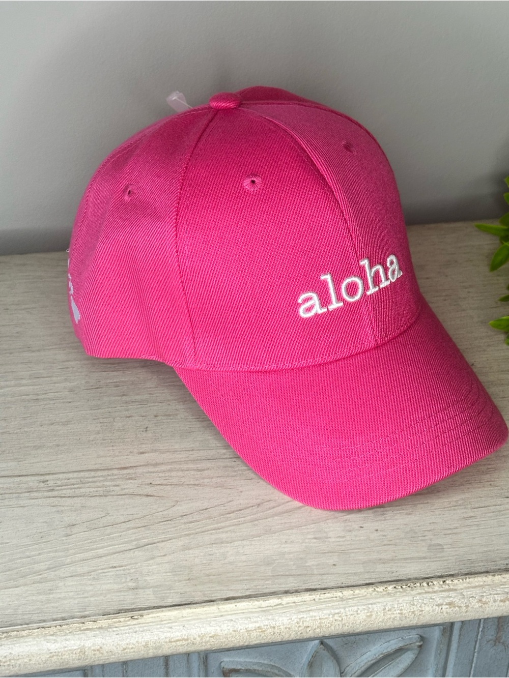 aloha Pink Adjustable Baseball Cap